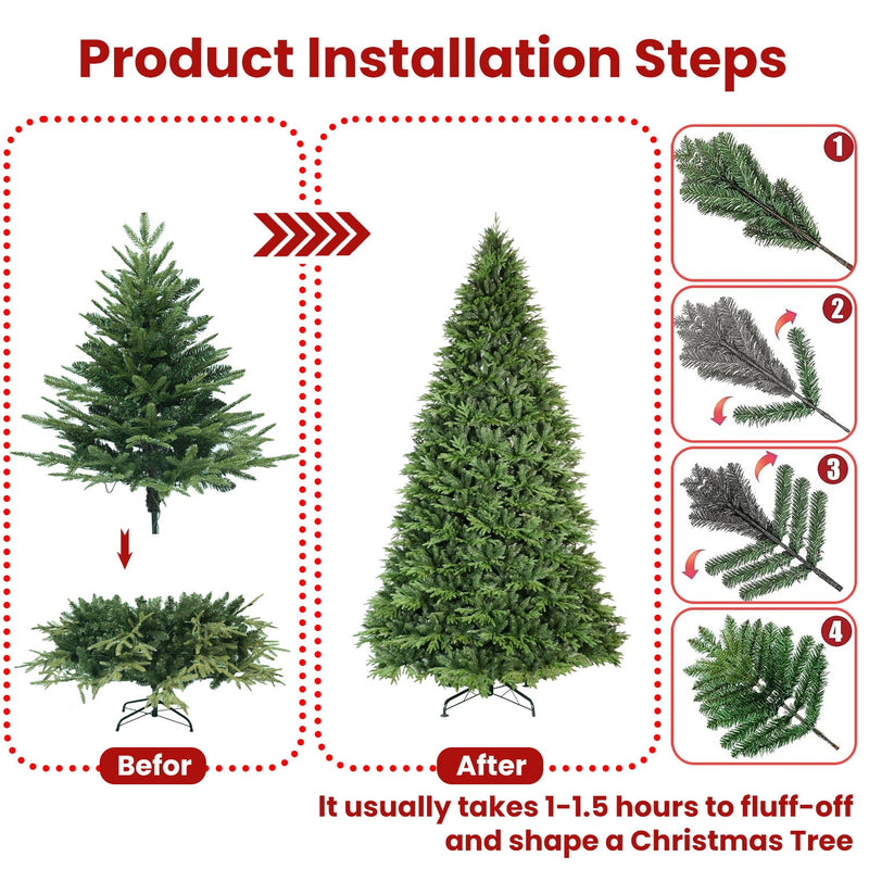 PVC Christmas Tree, Christmas Decorations, Green - Your One Stop Shop