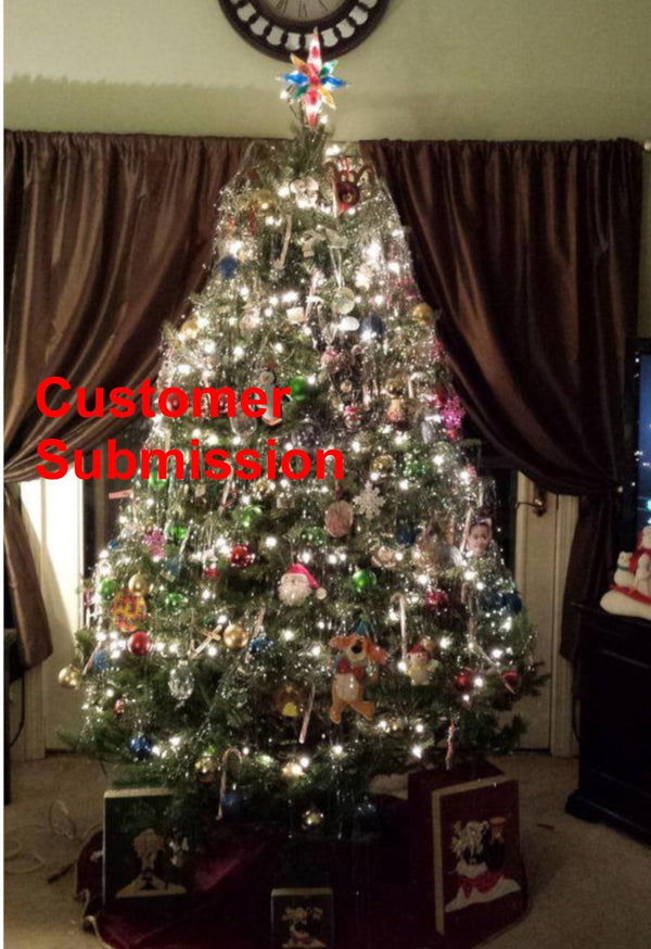 Real Christmas Trees Delivered 7 Foot Premium Balsam - Fraser Fir Hybrid - Your One Stop Shop