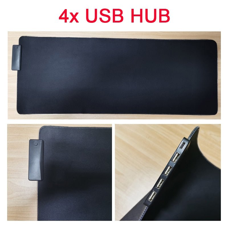 RGB Mouse Pad with Cable - Your One Stop Shop