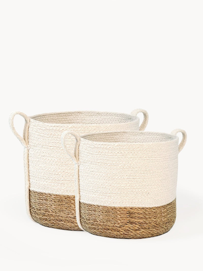 Savar Basket with Side Handle - Your One Stop Shop