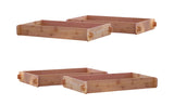 SET OF 2 Timberlane Gardens Easy Raised Garden Bed Kits. Double Deep. Select Cedar. Mortise & Tenon. 2' W x 4' L - Your One Stop Shop