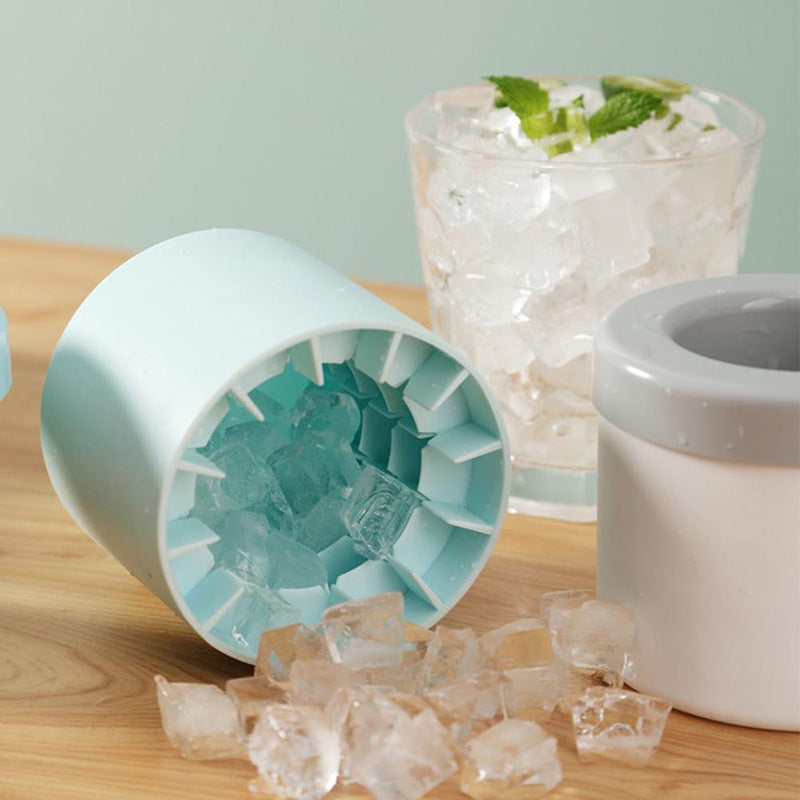 Silicone Cylinder Portable Ice Maker Bucket - Your One Stop Shop