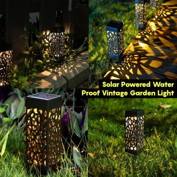 Solar Powered Waterproof Vintage Garden Light - Your One Stop Shop