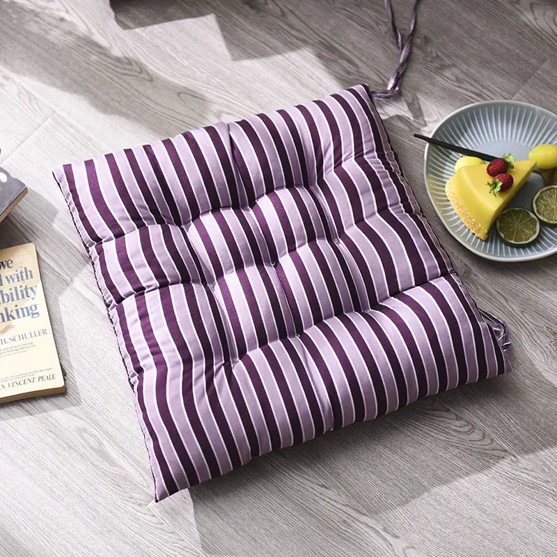 Striped Chair Cushion for Home and Office Use - Your One Stop Shop