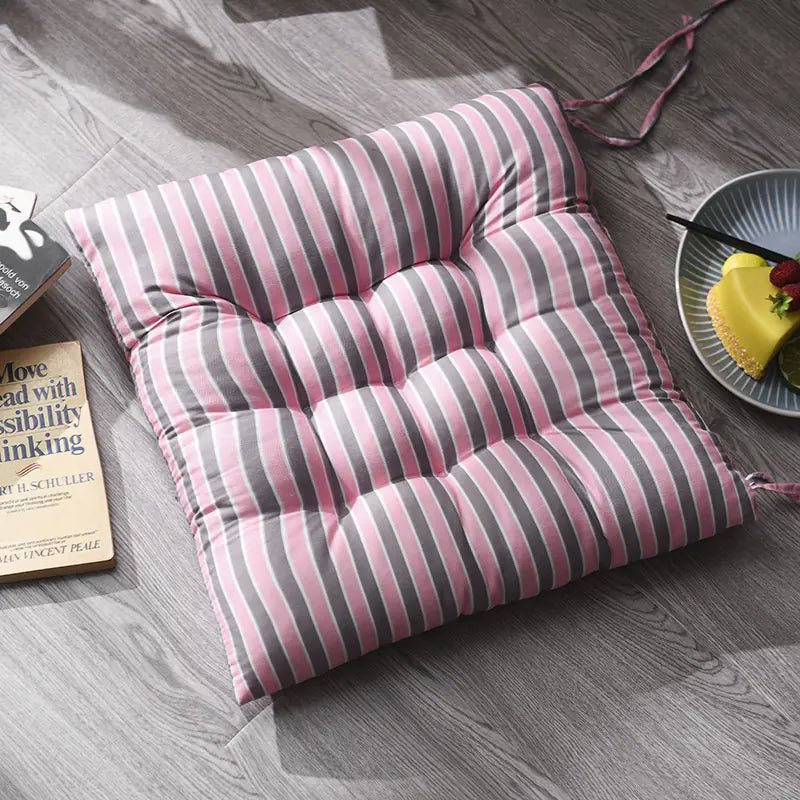 Striped Chair Cushion for Home and Office Use - Your One Stop Shop