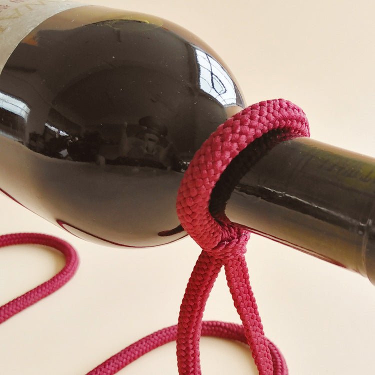 Suspended Rope Wine Bottle - Your One Stop Shop