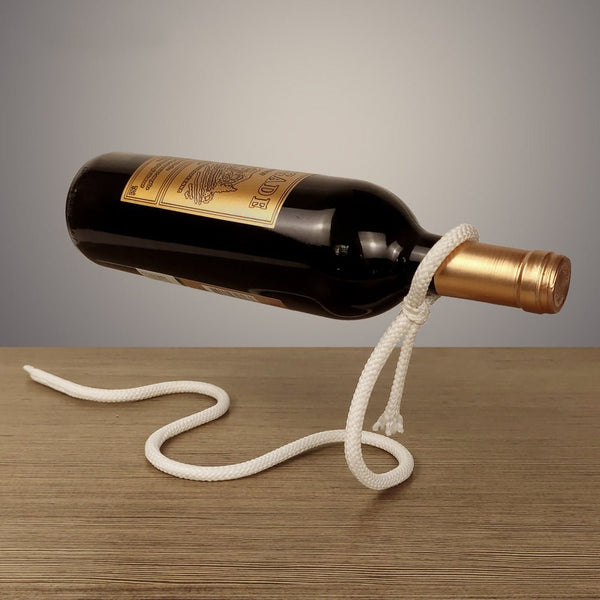 Suspended Rope Wine Bottle - Your One Stop Shop