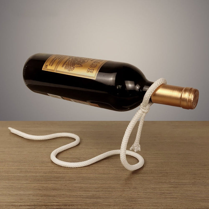 Suspended Rope Wine Bottle - Your One Stop Shop