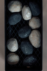 The Original LavaBox Combo: Our Bestseller featuring assorted volcanic rocks in a grill tray.