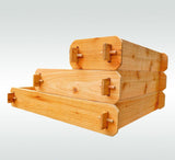 Timberlane Gardens Raised Garden Bed Kit 3 Tiered Pyramid (1x3 2x3 3x3) Select Cedar Elevated Planter - Your One Stop Shop