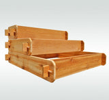 Timberlane Gardens Raised Garden Bed Kit 3 Tiered Pyramid (1x3 2x3 3x3) Select Cedar Elevated Planter - Your One Stop Shop