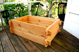 Timberlane Gardens Raised Garden Bed Kit Double Deep (Two 2x3) Select Cedar - Your One Stop Shop