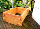Timberlane Gardens Raised Garden Bed Kit Double Deep (Two 2x3) Select Cedar - Your One Stop Shop