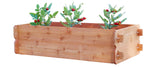 Timberlane Gardens Raised Garden Bed Kit Double Deep (Two 2x4) Select Cedar - Your One Stop Shop