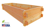 Timberlane Gardens Raised Garden Bed Kit Double Deep (Two 2x6) Select Cedar - Your One Stop Shop