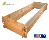 Timberlane Gardens Raised Garden Bed Kit Double Deep (Two 2x6) Select Cedar - Your One Stop Shop
