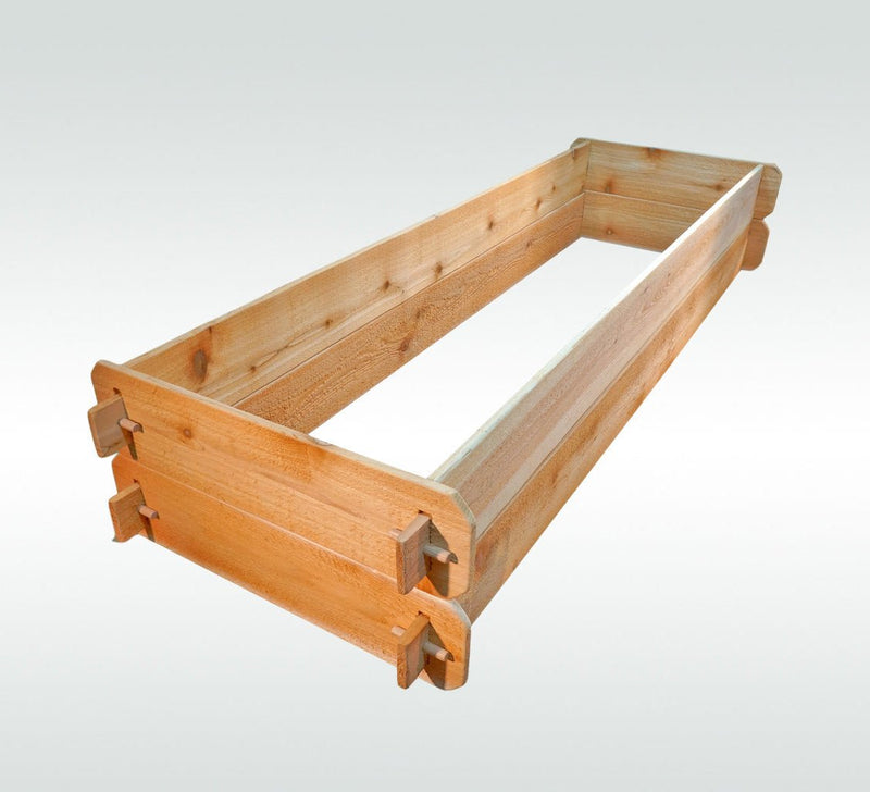 Timberlane Gardens Raised Garden Bed Kit Double Deep (Two 2x6) Select Cedar - Your One Stop Shop