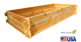 Timberlane Gardens Raised Garden Bed Kit Double Deep (Two 3x6) Select Cedar - Your One Stop Shop