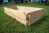 Timberlane Gardens Raised Garden Bed Kit Double Deep (Two 3x6) Select Cedar - Your One Stop Shop
