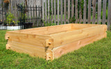 Timberlane Gardens Raised Garden Bed Kit Double Deep (Two 3x6) Select Cedar - Your One Stop Shop