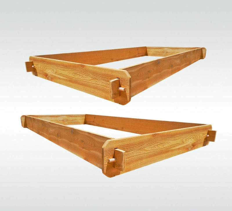 Timberlane Gardens Raised Garden Bed Kit Double Deep (Two 3x6) Select Cedar - Your One Stop Shop