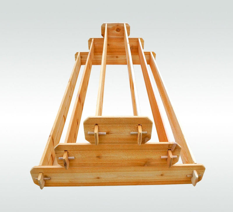 Timberlane Gardens Raised Garden Bed Kit Large 3 Tiered (1x6 2x6 3x6) Select Cedar Elevated Planter - Your One Stop Shop
