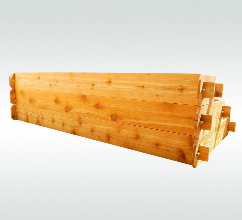 Timberlane Gardens Raised Garden Bed Kit Large 3 Tiered (1x6 2x6 3x6) Select Cedar Elevated Planter - Your One Stop Shop