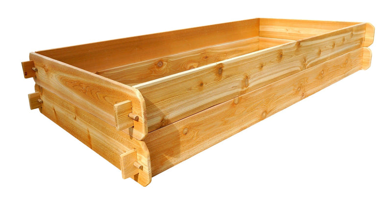 Timberlane Gardens Raised Garden Bed Kit Set (Two 3x6) Western Red Cedar - Your One Stop Shop