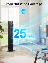 Tower Fan for Bedroom, 90° Oscillating Fan - Your One Stop Shop