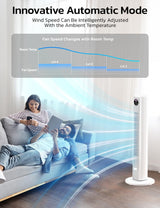 Tower Fan for Bedroom, 90° Oscillating Fan - Your One Stop Shop