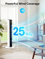 Tower Fan for Bedroom, 90° Oscillating Fan - Your One Stop Shop