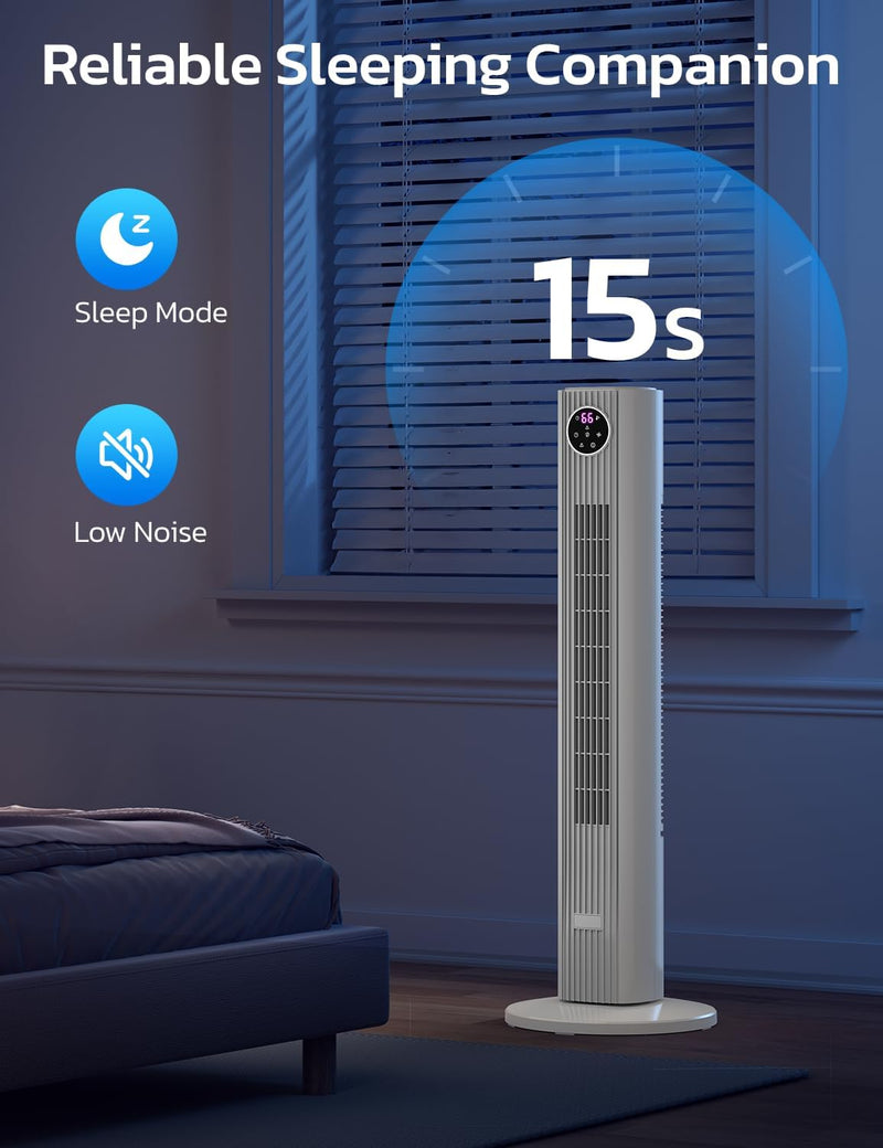 Tower Fan for Bedroom, 90° Oscillating Fan - Your One Stop Shop