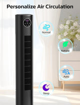 Tower Fan for Bedroom, 90° Oscillating Fan - Your One Stop Shop