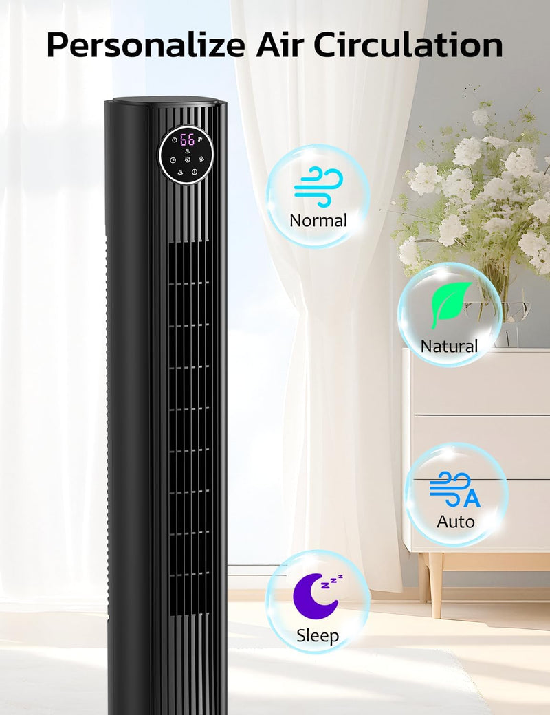Tower Fan for Bedroom, 90° Oscillating Fan - Your One Stop Shop