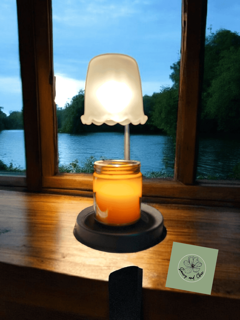 Waves & Whispers Wickless Candle – Calm, Refreshing, and Serene Ocean - Inspired Scent - Your One Stop Shop