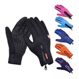 Winter Gloves Touch Screen Riding Motorcycle Sliding Waterproof Sports Gloves With Fleece - Your One Stop Shop