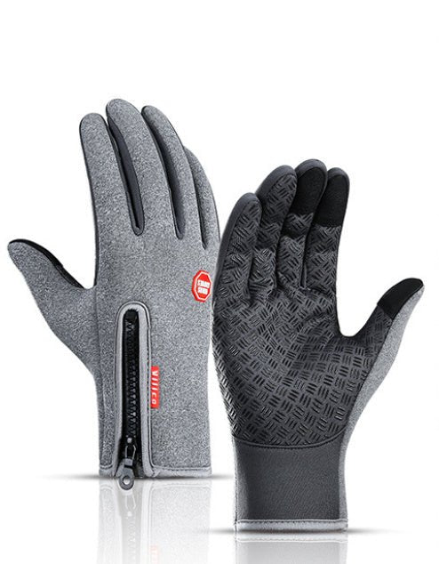Winter Gloves Touch Screen Riding Motorcycle Sliding Waterproof Sports Gloves With Fleece - Your One Stop Shop