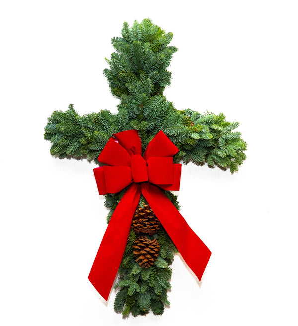 Wreath Cross Noble Fir - Your One Stop Shop