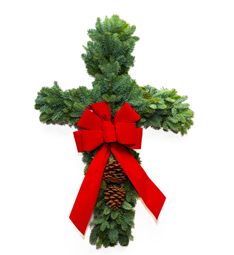 Wreath Cross Noble Fir - Your One Stop Shop